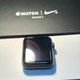 アップルウォッチ(Apple Watch)の【良品☆】Apple Watch Nike+ Series 3 GPS 42mm(その他)