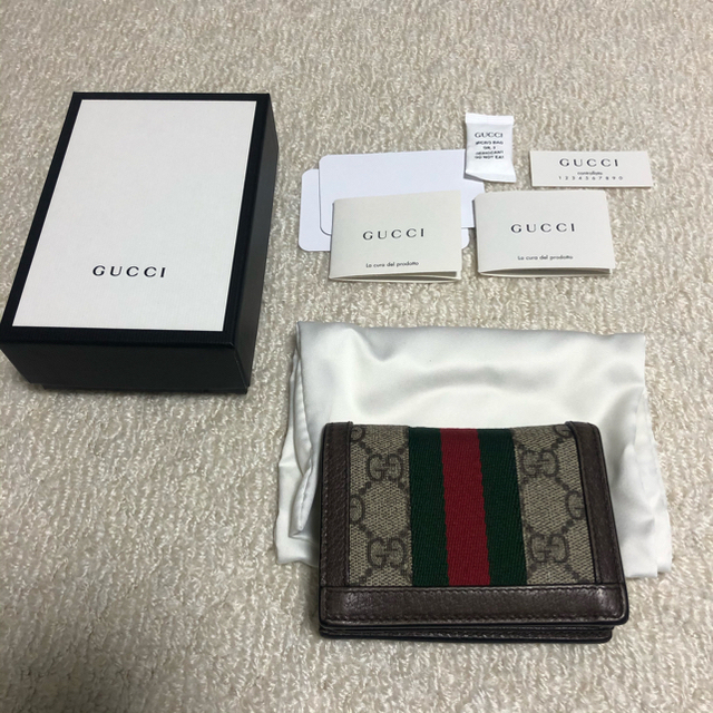 Gucci(グッチ)のグッチ　オフィデア プチ　マーモント　財布　サイフ　ミニ　ウォレット レディースのファッション小物(財布)の商品写真