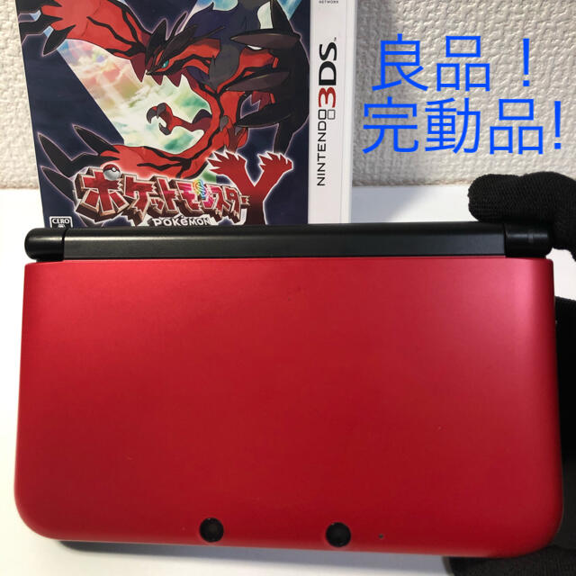 ⭐️良品‼︎ Nintendo 3DS LL レッド×ブラック　オマケ付　送料込3DS本体