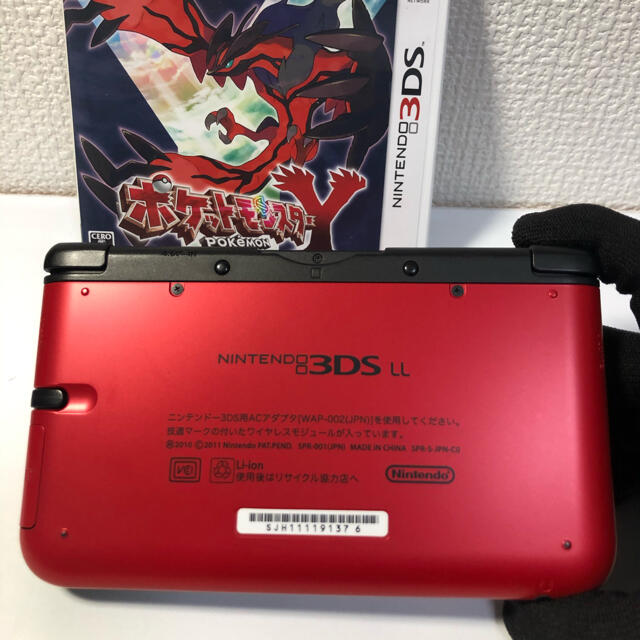 ⭐️良品‼︎ Nintendo 3DS LL レッド×ブラック　オマケ付　送料込 3