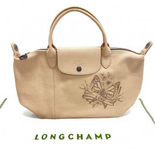 ロンシャン(LONGCHAMP)のロンシャン ル プリアージュ レザー タトゥー 2way バッグ(ハンドバッグ)