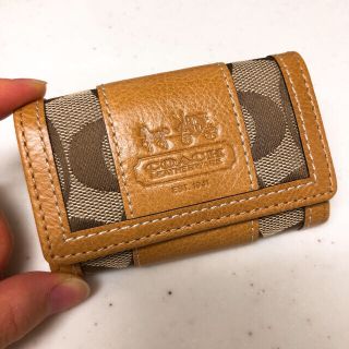 コーチ(COACH)の【最終値下げ】美品★coachキーケース(キーケース)