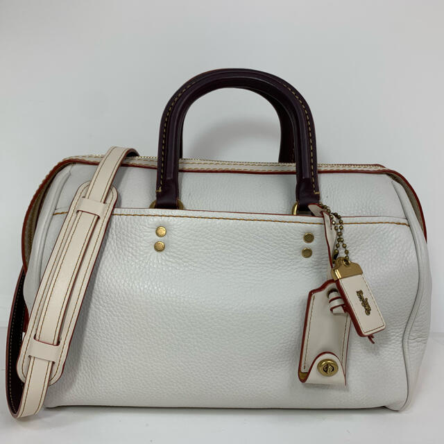 極美品 コーチ COACH ペブルレザー 2Way ショルダーバッグ