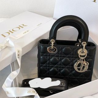 ディオール(Dior)のDior ラムスキン(ハンドバッグ)