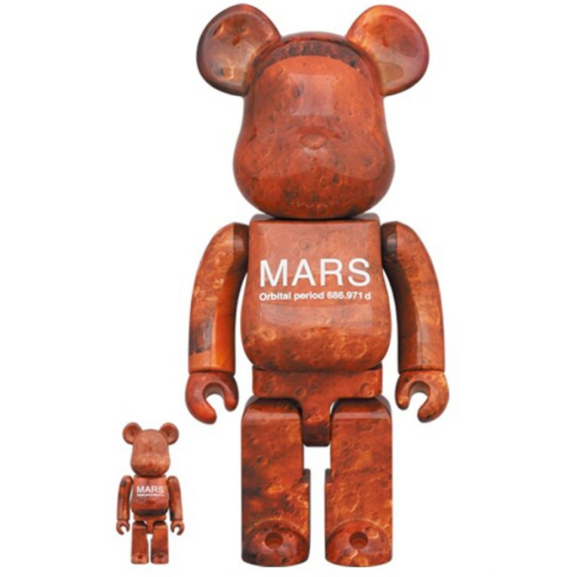 になります MEDICOM TOY - BE@RBRICK MARS 100% & 400％ ベアブリック マーズの いただきあ