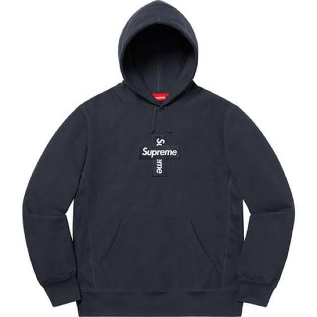 Supreme Cross Box Logo Hooded Sweatshirtパーカー