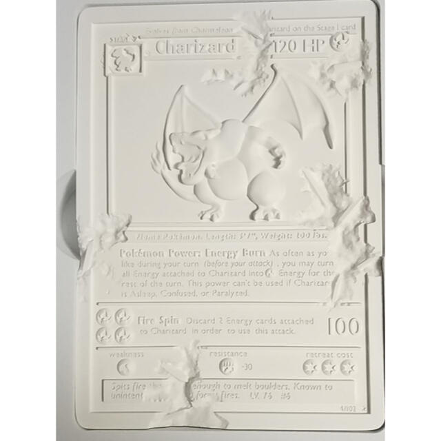 daniel arsham×Pokemon 石版リザードン 世界500個限定 エンタメ/ホビーの美術品/アンティーク(彫刻/オブジェ)の商品写真