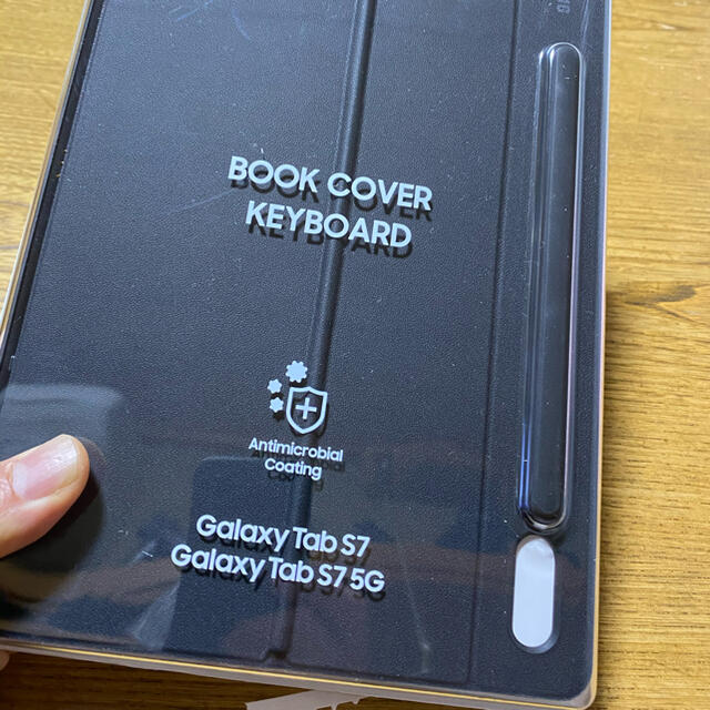 Galaxy Tab S7用 純正Book Cover Keyboard