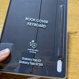 ギャラクシー(Galaxy)のGalaxy Tab S7用 純正Book Cover Keyboard(タブレット)