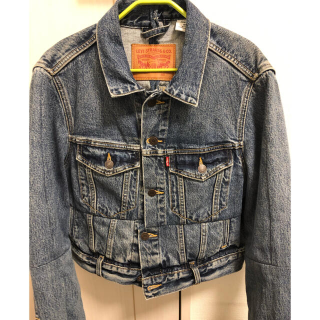 vetements Levi's 17ss 再構築デニムジャケット　青