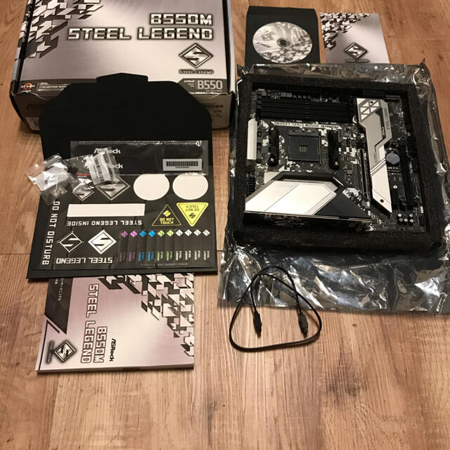 新品 未使用 未開封 ASRock B550m Steel Legend