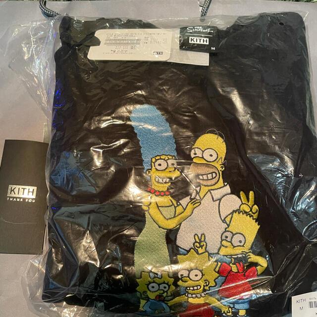 SIMPSON(シンプソン)のKITH X SIMPSONS CREWNECK black シンプソン　M メンズのトップス(スウェット)の商品写真