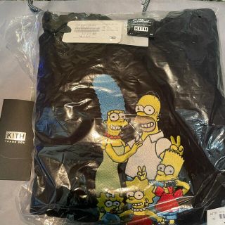 シンプソン(SIMPSON)のKITH X SIMPSONS CREWNECK black シンプソン　M(スウェット)