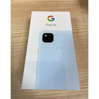 グーグルピクセル(Google Pixel)のGoogle Pixcel 4a 128GB 未開封SIMフリー(スマートフォン本体)