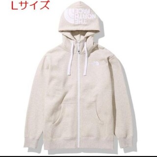 ザノースフェイス(THE NORTH FACE)のTHE NORTH FACE ノースフェイス パーカー オートミール Lサイズ(パーカー)