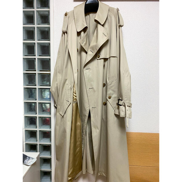 2/3 22:00まで値下げ‼️DOUBLE SHADE TRENCH COAT