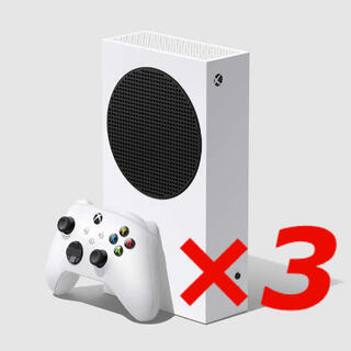 エックスボックス(Xbox)のMicrosoft  Xbox Series S​ 3台(家庭用ゲーム機本体)