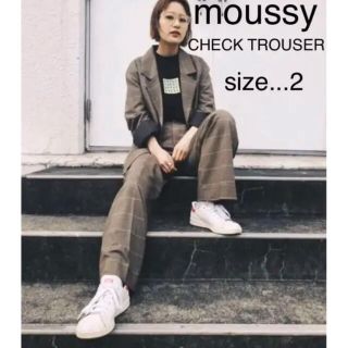 マウジー(moussy)のマウジーチェックパンツ(スラックス)