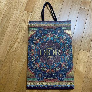 クリスチャンディオール(Christian Dior)の【美品】ディオール　ホリデー限定ショップ袋　ショッパー　DIOR(ショップ袋)