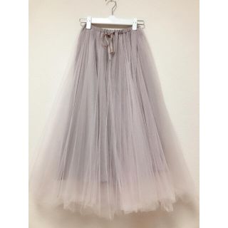 ウィルセレクション(WILLSELECTION)のキラキラ☆様ウィルセレクション♡チュールスカート(ロングスカート)