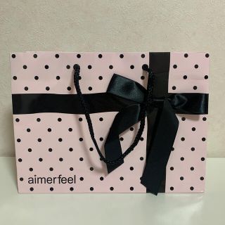 エメフィール(aimer feel)の【aimerfeel】 エメフィール　ショッパー　ショップ袋(ショップ袋)