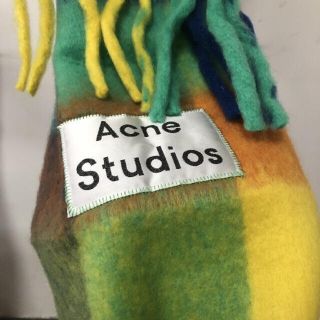 アクネ(ACNE)のAcne Studios アクネストゥディオズ　マルチチェック柄マフラー(マフラー/ショール)