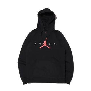 ナイキ(NIKE)の新品 国内正規品 jordan ジャンプマン TKYO パーカー 黒 ブラック(パーカー)