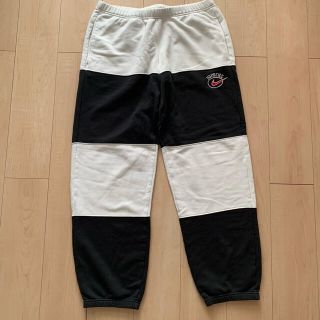 シュプリーム(Supreme)のマー様専用　Supreme×NIKE STRIPE SWEATPANT 白黒 L(その他)