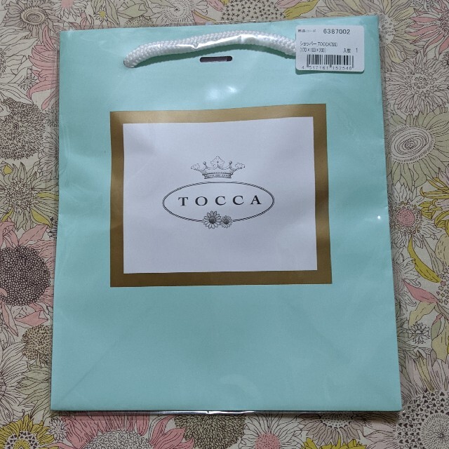 TOCCA(トッカ)の新品未開封　TOCCA ショッパー（小） レディースのバッグ(ショップ袋)の商品写真