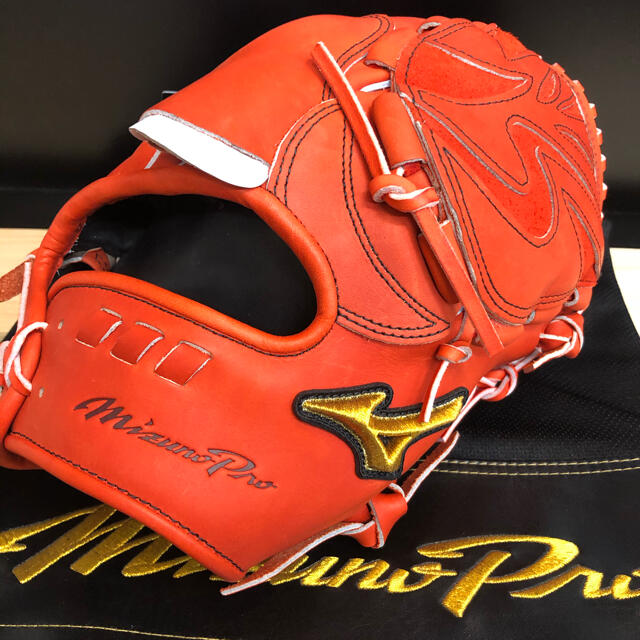 アウトドア MIZUNO - ミズノプロ 軟式グローブ 投手用の通販 by のっこ