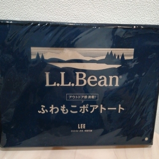 エルエルビーン(L.L.Bean)のLEE 2021年1月付録　L.L.Bean ふわもこボアトート(トートバッグ)