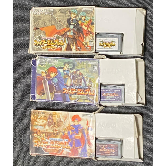 ファイアーエムブレム GBA ３部作 封印の剣 烈火の剣 聖魔の光石携帯用