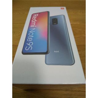 【新品未開封】Xiaomi Redmi Note 9S 4GB/64GB 青(スマートフォン本体)