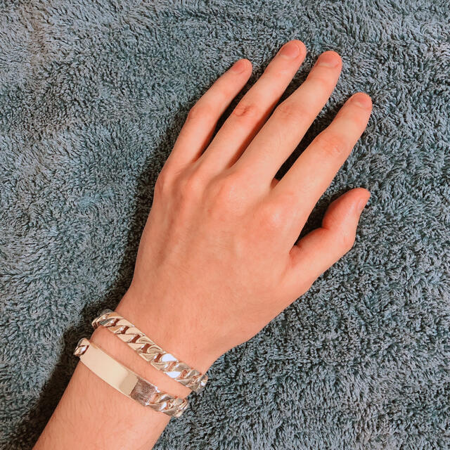 Tiffany & Co.(ティファニー)のVINTAGE TIFFANY ID ブレスレット ダブル  メンズのアクセサリー(ブレスレット)の商品写真