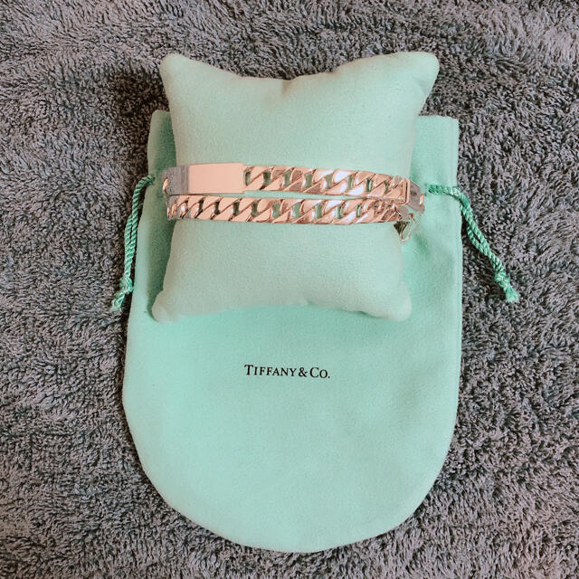 Tiffany & Co. - VINTAGE TIFFANY ID ブレスレット ダブル の Tiffany & Co. - VINTAGE TIFFANY ID ブレスレット ダブル の