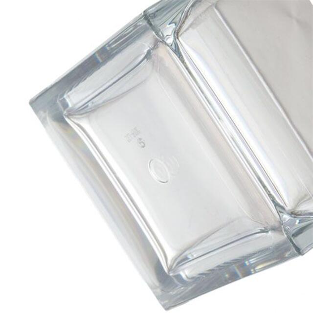 18cmキューブ　ポリカーボネート製　四角　割れないガラス　フラワーベース