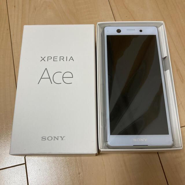 スマホ/家電/カメラ【週末価格】Xperia Ace whiteエクスペリア エース 白 新品未使用