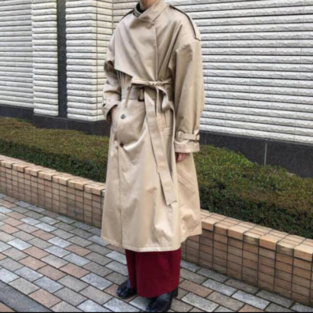 KEISUKE YOSHIDA Belted Trench Coat 21SS-