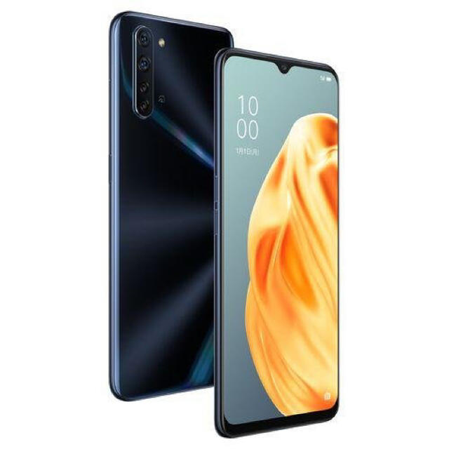 【開封未使用】OPPO Reno 3A ブラック6GB/128GB SIMフリー