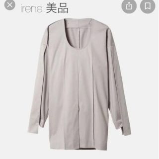 リステア(RESTIR)のirene アイレネ　Jersey Bow Tee 美品(シャツ/ブラウス(長袖/七分))