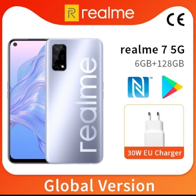 新品未使用 realme 7 5G  グローバルバージョン