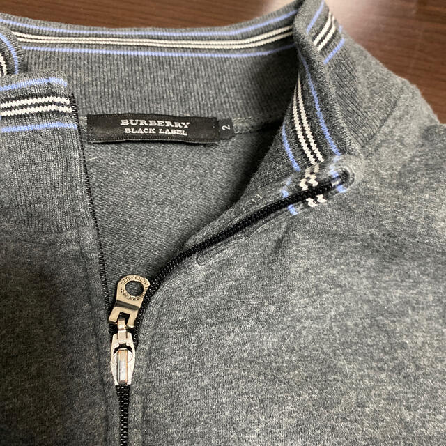 BURBERRY BLACK LABEL(バーバリーブラックレーベル)のバーバリーブラックレーベル　ジップ　※値下げ中 メンズのトップス(ジャージ)の商品写真