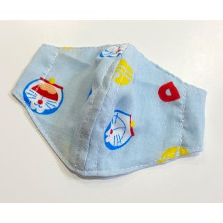 【幼児用】立体型インナーマスク　ドラえもん　ハンドメイド(外出用品)