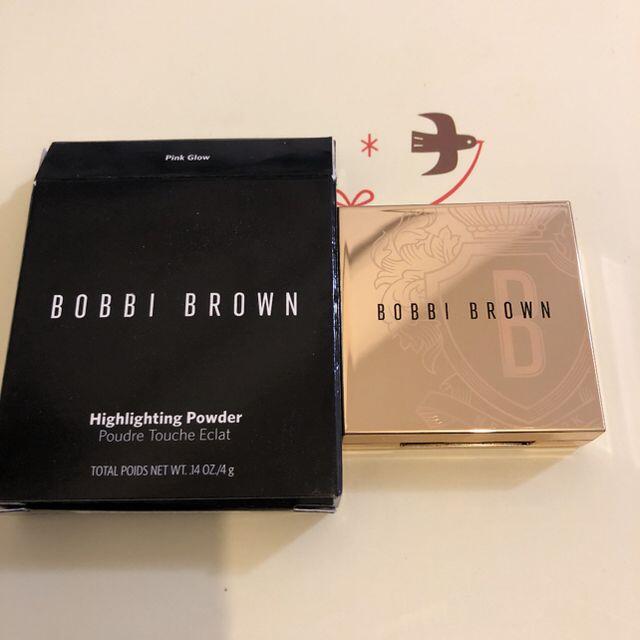 BOBBI BROWN(ボビイブラウン)の新品♡BOBBI BROWN ボビーブラウンハイライト　ピンクグロウ　ミニ コスメ/美容のベースメイク/化粧品(フェイスカラー)の商品写真