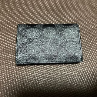 コーチ(COACH)のコーチ COACH カードケース メンズ シグネチャー 名刺入れ F12025 (名刺入れ/定期入れ)