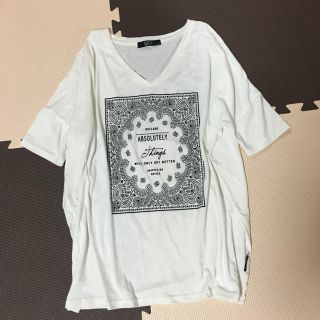 アズールバイマウジー(AZUL by moussy)のAZUL♡ペイズリーTシャツ(Tシャツ(半袖/袖なし))