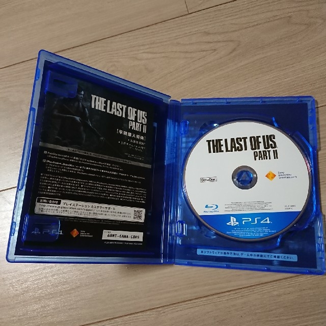 PlayStation4(プレイステーション4)のThe Last of Us Part II（ラスト・オブ・アス パートII）  エンタメ/ホビーのゲームソフト/ゲーム機本体(家庭用ゲームソフト)の商品写真