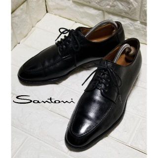 サントーニ(Santoni)の✿Santoni✿【Uチップ】size5.5　(24.5cm) 黒(ドレス/ビジネス)