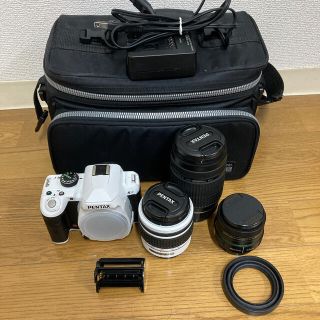 ペンタックス(PENTAX)のPENTAX k-r ホワイト レンズ3本セット(デジタル一眼)