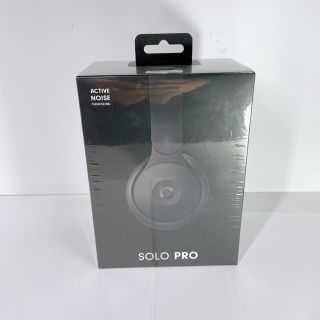 ビーツバイドクタードレ(Beats by Dr Dre)の【未開封】Beats by Dr Dre SOLO PRO BLACK(ヘッドフォン/イヤフォン)